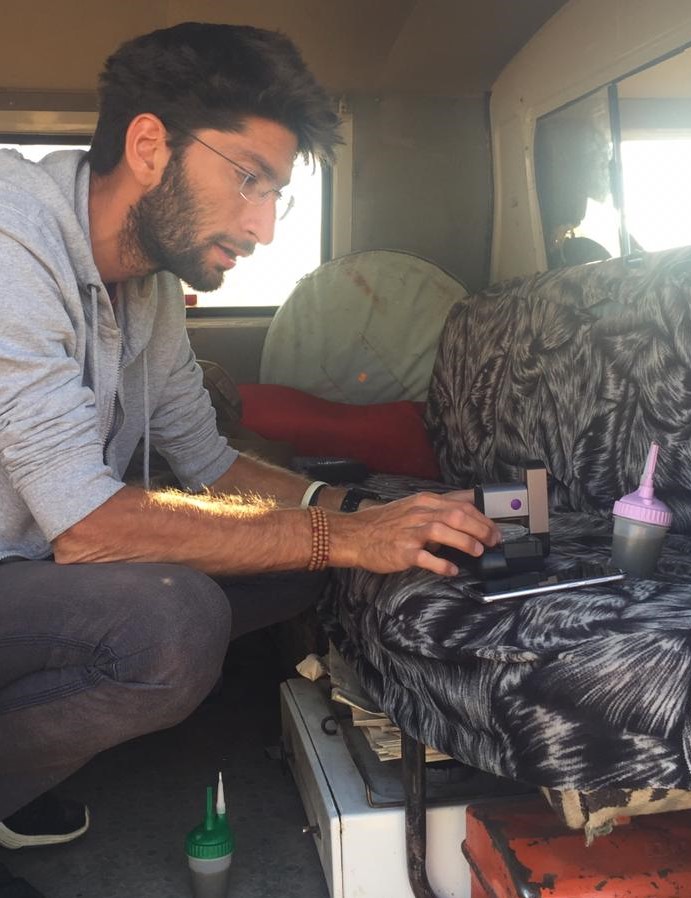 Microscope-in-van iolight portable microscopes anywhere
